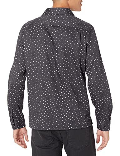 John Varvatos Men's Charlie Long Sleeve Camp Collar2