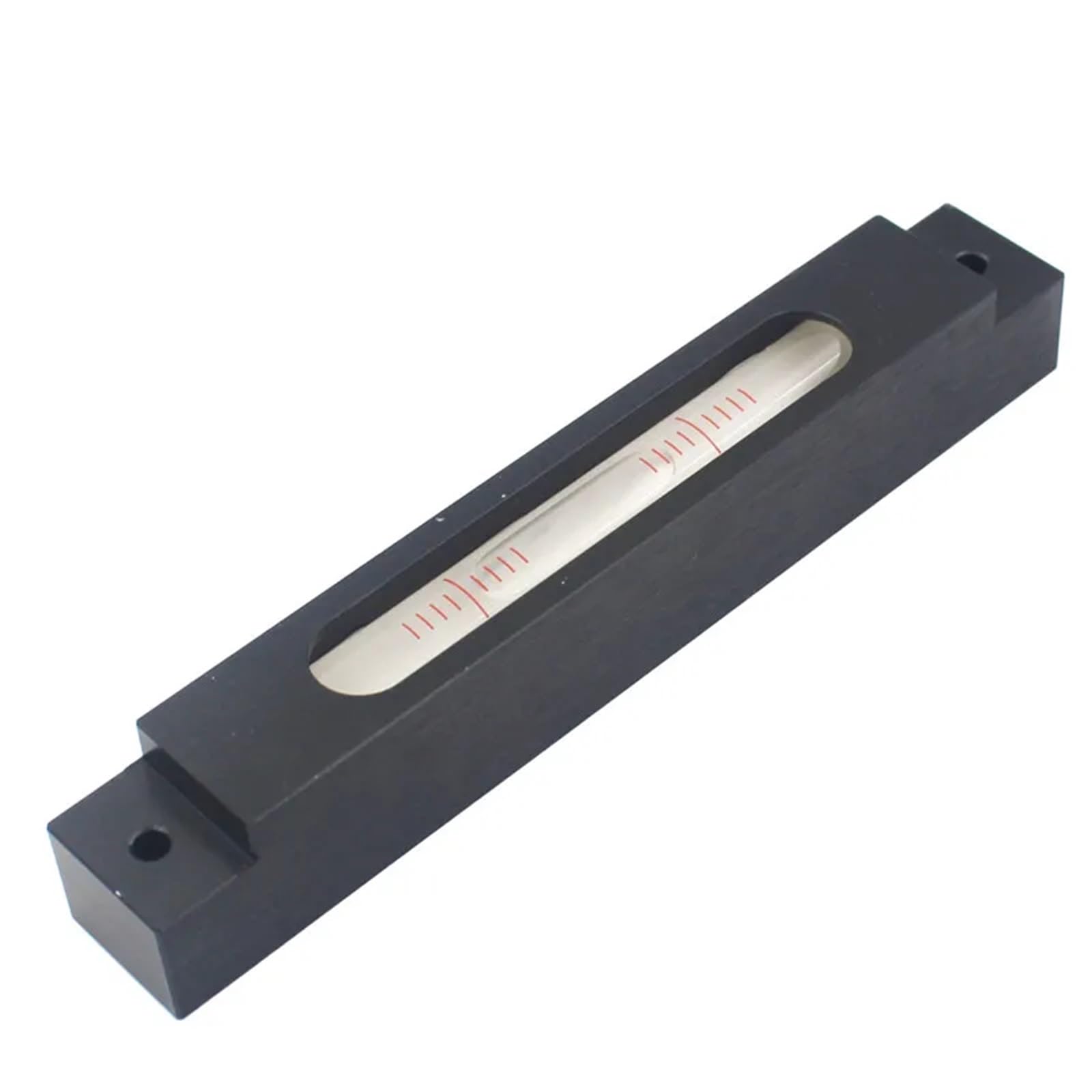 Mini poziomica Metalowa mini poziomica 4 cale, dokładność 0,02 mm/m, wielokolorowa(Black)