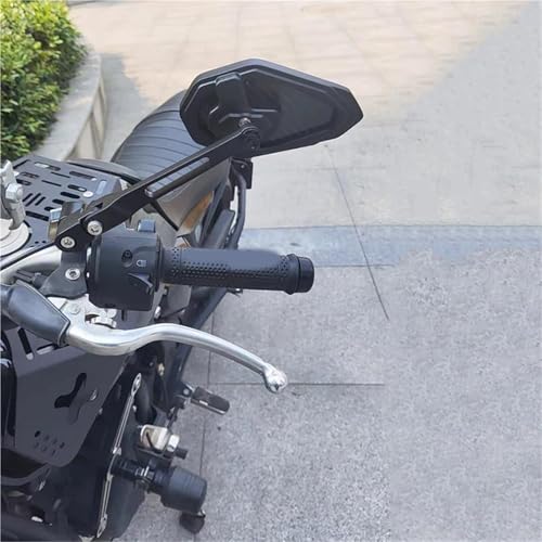 Espejo retrovisor de aluminio mecanizado de 8-10 mm de alta durabilidad para moto 5