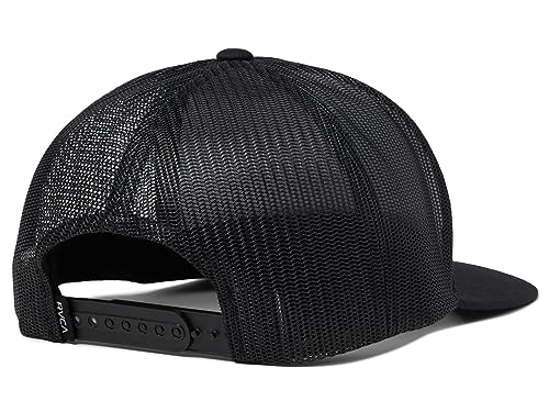 Image of RVCA Men's Trucker Hat, Adjustable Snapback Cap for Streetwear & Skating, Lightweight Breathable All-Day Comfort