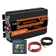 Edecoa Wechselrichter 1000 W 12V auf 230V mit USB und Fernbedienung