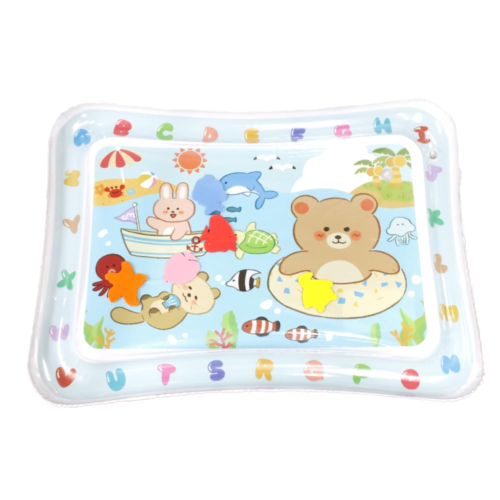 Amazon.co.jp: MILASIC ウォータープレイマット 64×48cm 赤ちゃん