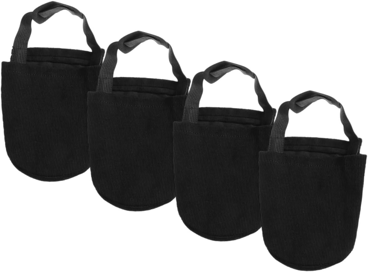 2pairs Bowling Shoe Covers Women Unisex Bowling Slider Pad Ball Accessories Shoe Cover Sliding Black