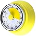 BIGMALL Timer da Cucina Timer Meccanico con Conto alla Rovescia Magnetico Orologio Senza Batteria Necessaria con Anello Forte 72Db per Cottura Cottura Gioco (2 Pezzi)