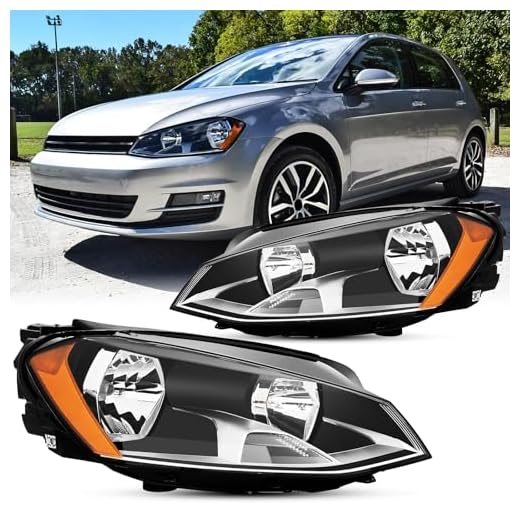 High-Quality Headlight Assembly for VW Golf