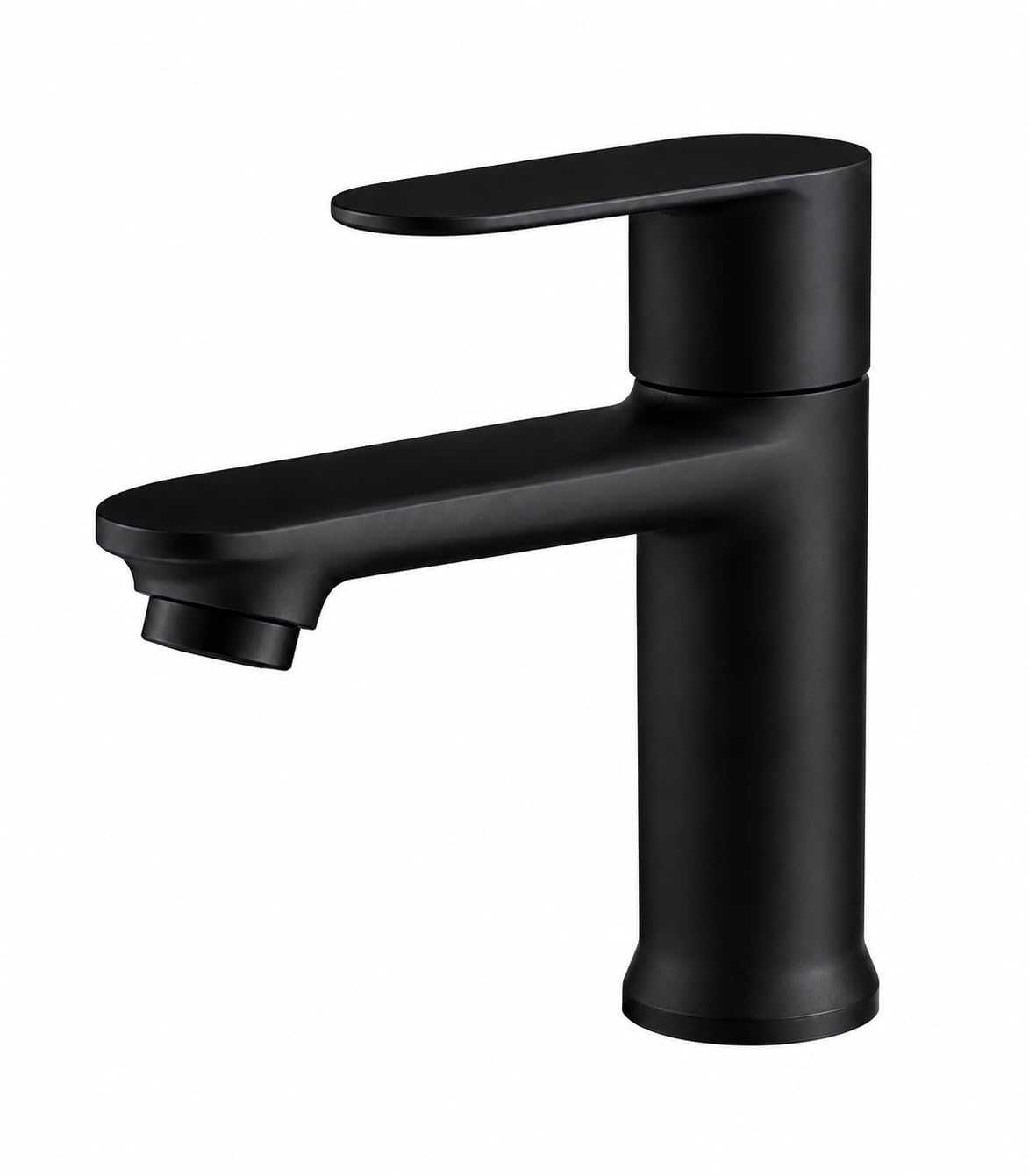 OM Nandi Pillar Cock tap for Washbasin/Black Powder Coated/Full Brass/10-Year Warranty-image-28