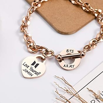 Kpop BTS Bangtan Boys Bracelet to Love Yourself Army Never