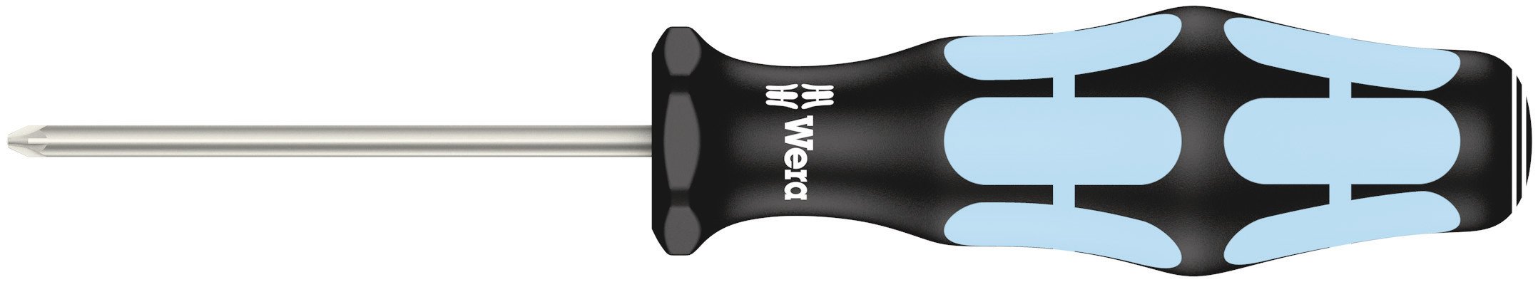 Wera Screwdriver 3355 Pz Kraftform Stainless Steel Pozidriv Pz 0X60mm, 05032030001