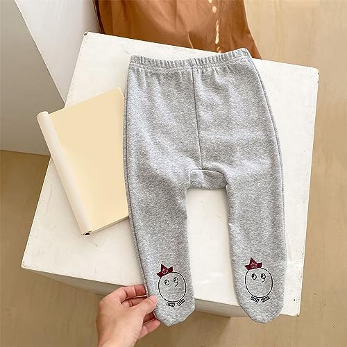 Toddler Girl Print Waist Waist Leggings Long Trousers Slacks for 8 to 18 Months Girl Star Leggings2