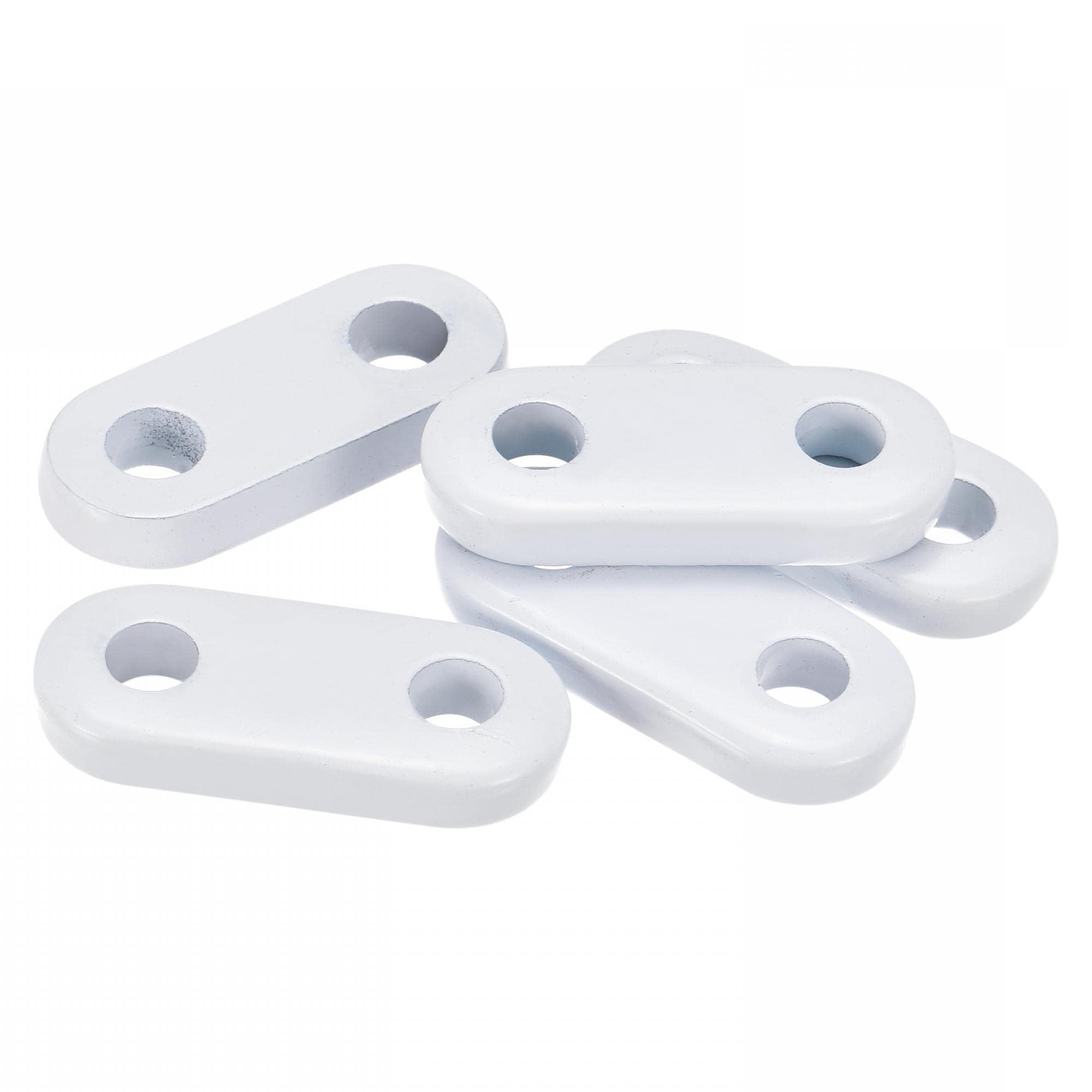 TA-VIGOR Curtain Weights (20g), White Drapery Weights Sew In Curtain Weights for Hems Shower Curtain Weights Tablecloth Flags, Heavy Curtain Weights 20pcs