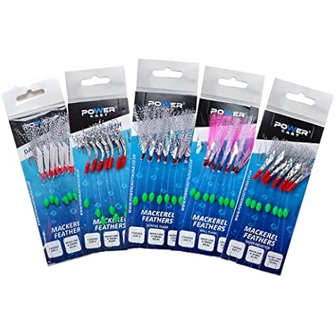 Power Cast Mackerel Feathers 5 Pack Cover