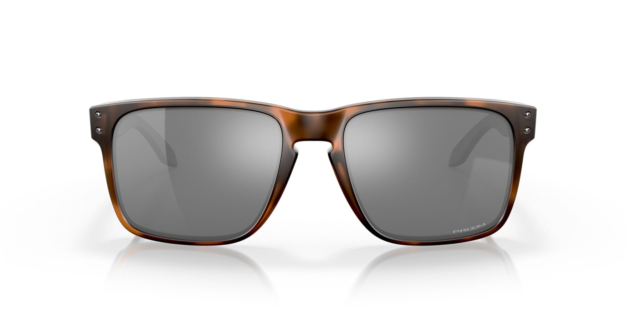 OAKLEY Men'S Mod. 9417 Sun Holbrook Xl 941702 59 Rectangular Sunglasses 59, Matte Brown Tortoise/Prizmblack