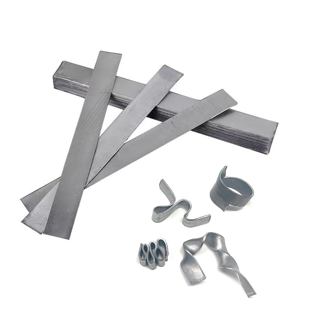 30pcs Aquarium Plant Weights Anchor, 5 Inch Bendable Metal Aquatic Plant Weight Sheet for Fish Tank Plants Prevents Floating