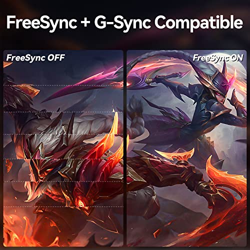 Innocn 25G1G 24.5" Gaming Monitor 165Hz / 144Hz 1920 X 1080P Fhd 1Ms Freesync G-Sync Compatible Hdmi Displayport Eye Care Ultra Thin Led Computer Pc Gaming Monitor, Vesa Mountable, Black #TOP1