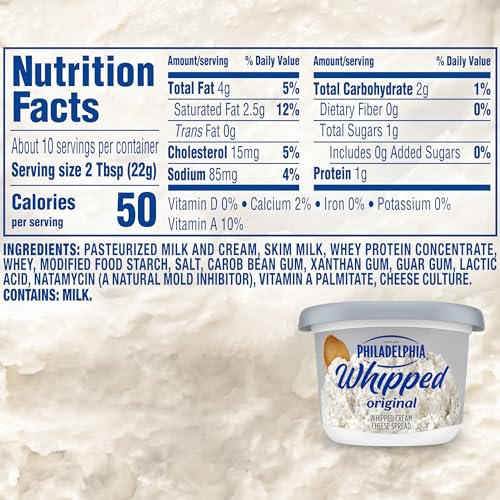 Philadelphia 00021000619849 Original Whipped Cream Cheese Spread thumb #5