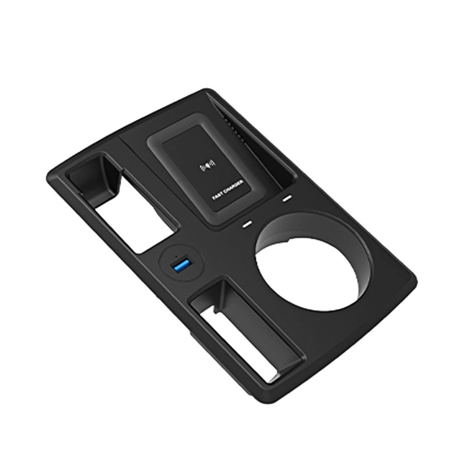 Cargador inalámbrico QI for Coche, Cargador rápido de teléfono de 15W, Panel de Carga, Soporte de teléfono for Audi, for Q3 2019 2020 2021 2022 LHD Cargador inalámbrico para Coche