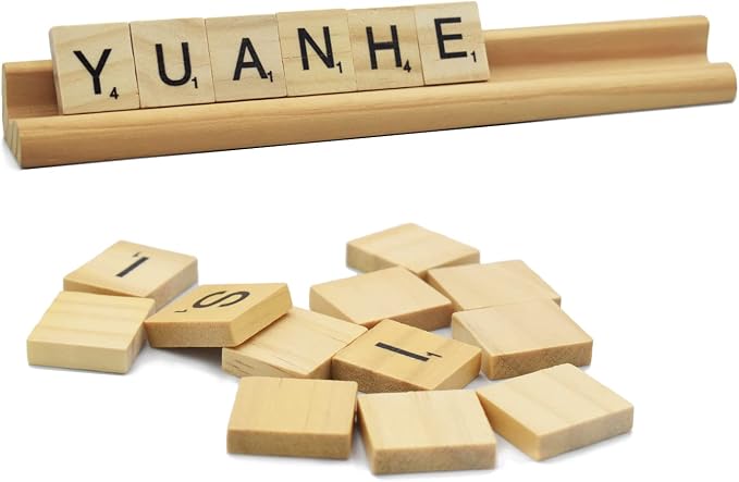 Soportes de Madera para Fichas de Scrabble, Set de 8 miniatura 4