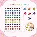 Colorful Star Stickers, 1400PCS, Student Reward Stickers, Valentine's Day Packaging Choice, Teacher Supplies (Colorful Version-2)