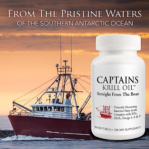 Captains Pure Antarctic Krill Oil TinyGels | 1-Bottle, 60 Capsules - Thumbnail 2