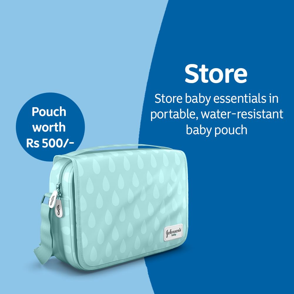 Johnson’s Baby Gift Pack with Pouch (9 Pieces) - Image 4 thumbnail