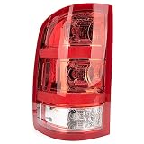 MiKaFex Left Driver Side Tail Light Assembly Compatible With 2007-2013 GMC Sierra 1500 2500HD 3500HD