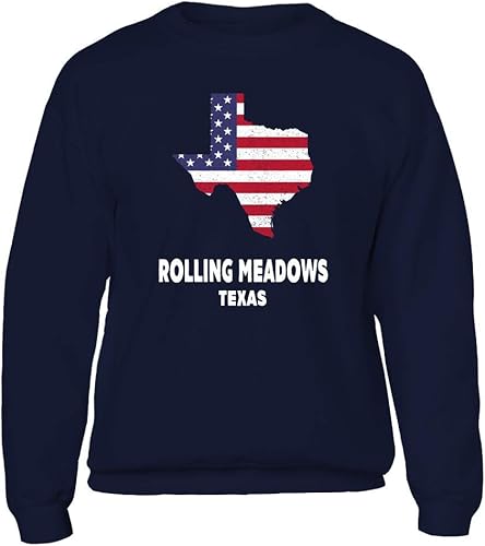Texas American Flag Rolling Meadows USA Patriotic Souvenir