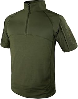 Elite 101144-001-L Short Sleeve Combat Shirt Olive DRAB, L