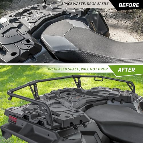 SAUTVS 4" Rear Rack for Polaris Sportsman 850 XP 1000 2017-2025, #2882023 by SAUTVS - Used condition - Image 4