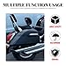 CARGLETRUE Motorcycle Hard Saddle Bags Universal saddlebags Replacement for Harley Sportster 883 VTX1300 VTX1800 Touring Road King, Hard Saddle Tail Bags for Horses fit for Yamaha Kawasaki Honda