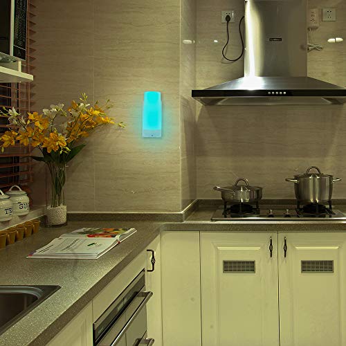 Biglight Wireless Wall Sconce Light Battery Operated, Multi Color Changing, Remote Controlled, Dimmable Night Light, Rgb Stick On Lamp For Hallway Bathroom Kids Bedroom Home Decor Mood Lighting #TOP7