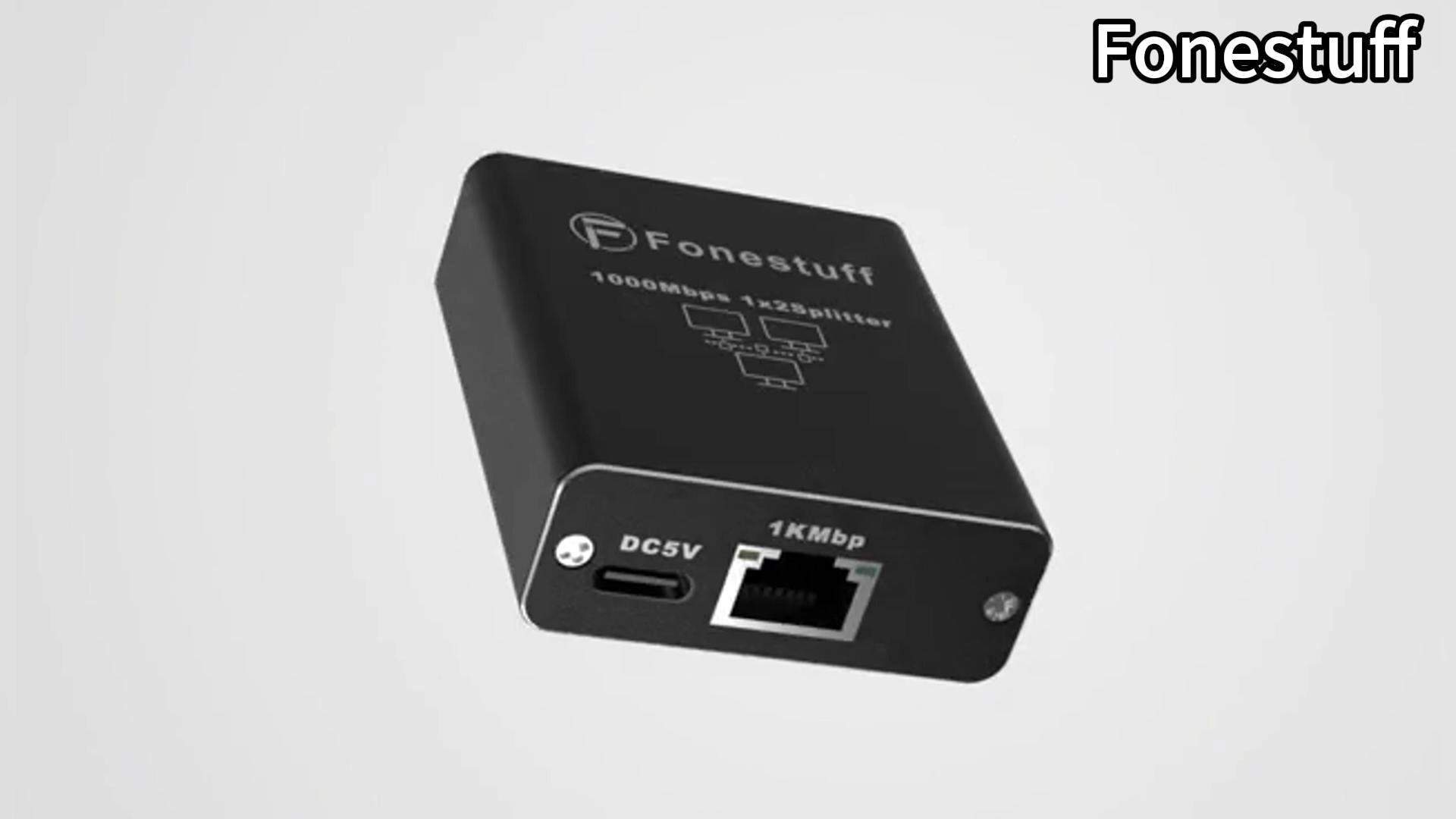 JOBLE SR01 新品 2個 LANリピーター ギガ対応 Amazon.co.jp: LAN 分配器 LAN ケーブル ハブ 2ポート分岐 RJ45