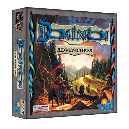 Dominion Adventures Expansion Card Game