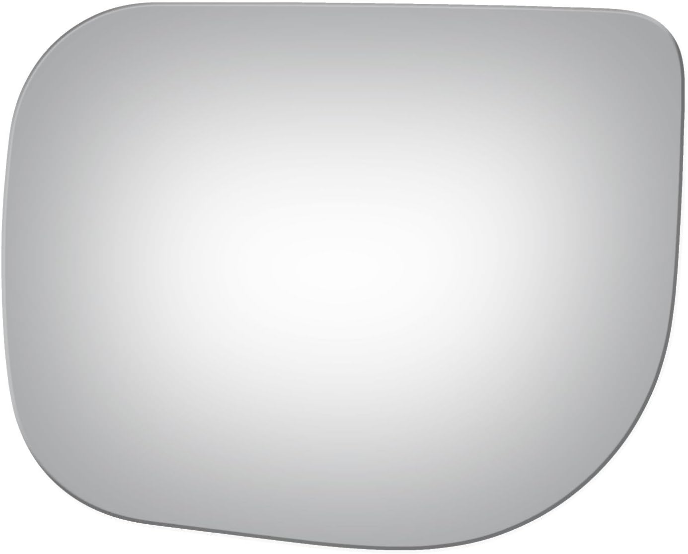 Flat Driver Side Mirror Replacement Glass for 2009-2015 NISSAN TITAN