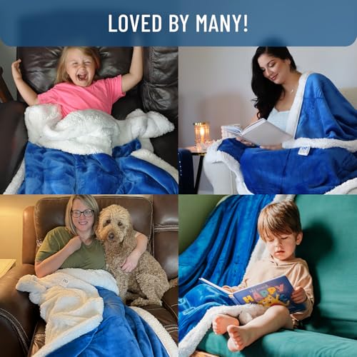 Everlasting Comfort Plush Sherpa Fleece Blanket - Dual Sided, Reversible Sherpa Throw Blanket - Warm, Comfy, Ultra Soft Throw Blanket - Cosy Home Interiors Everlasting Comfort Plush Sherpa Fleece Blanket - Dual Sided, Reversible Sherpa Throw Blanket - Warm, Comfy, Ultra Soft Throw Blanket - Image 7