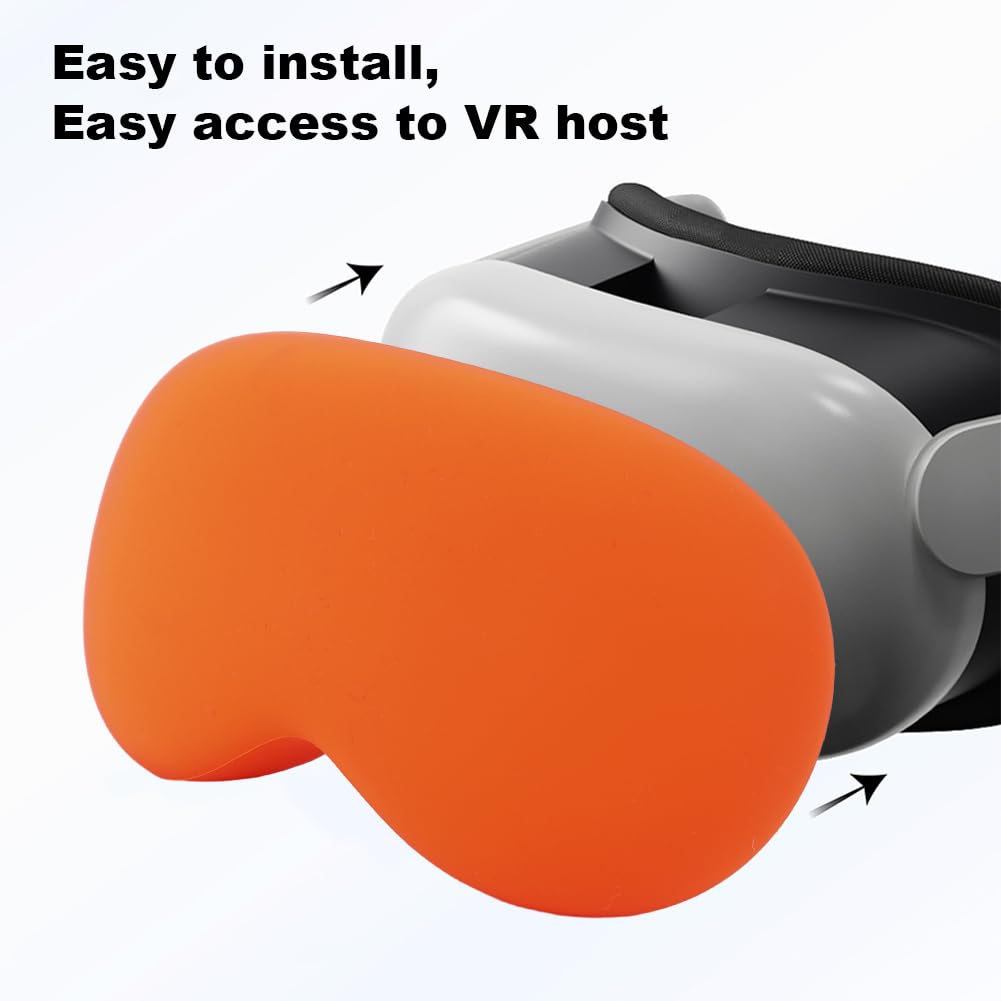 ★VRヘッドセット Vision Pro 保護カバー 滑り止め 傷つけ防止 Amazon | Apple Vision Pro用シリコン/TPU保護カバー スリム