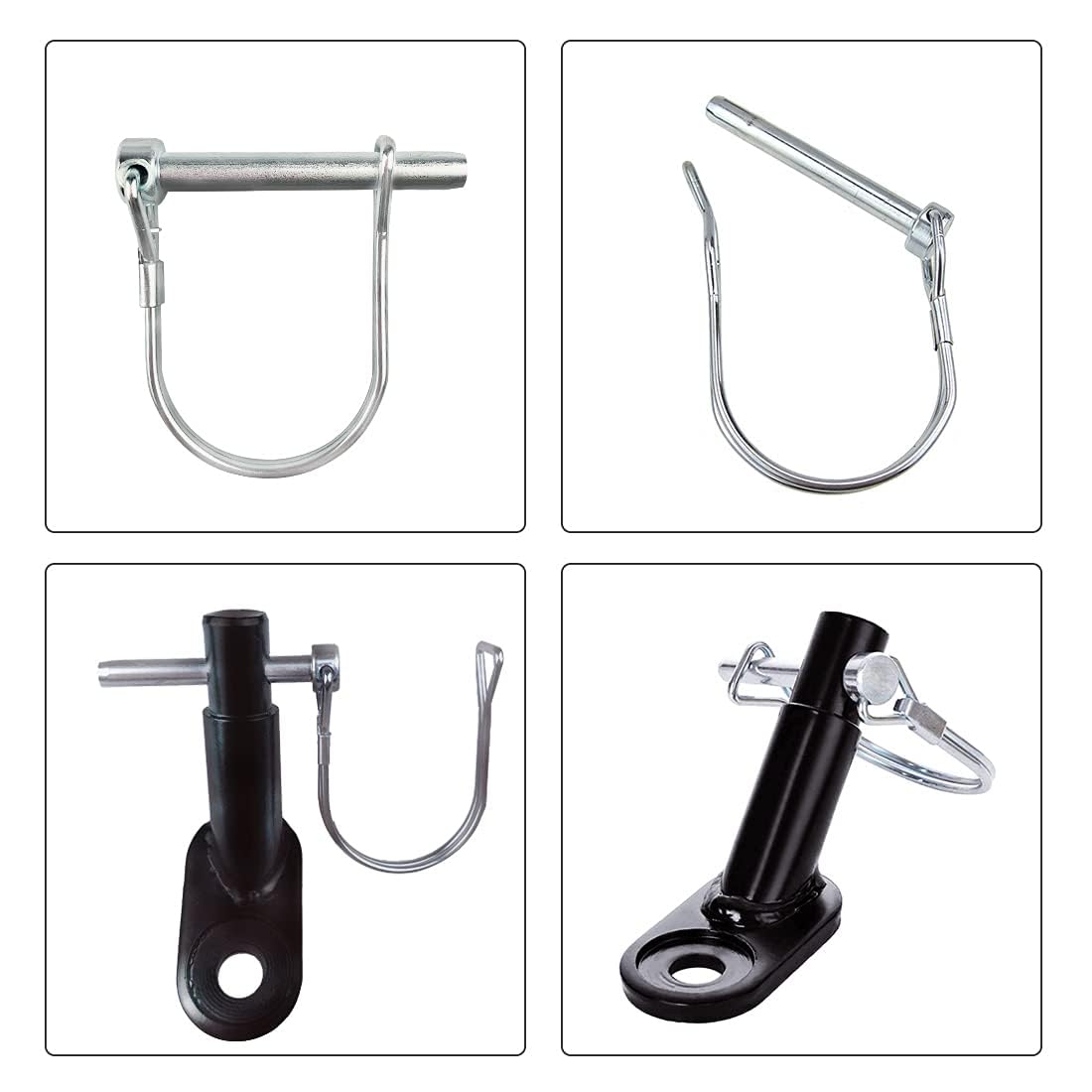 Remolque para Bici, 2pcs Barra Remolque Bicicleta, Acopladores de Remolque de Bicicleta, Accesorio de Conector de Enganche de Remolque de Bicicleta para Accesorios de Bicicletas, Niños, Mascotas