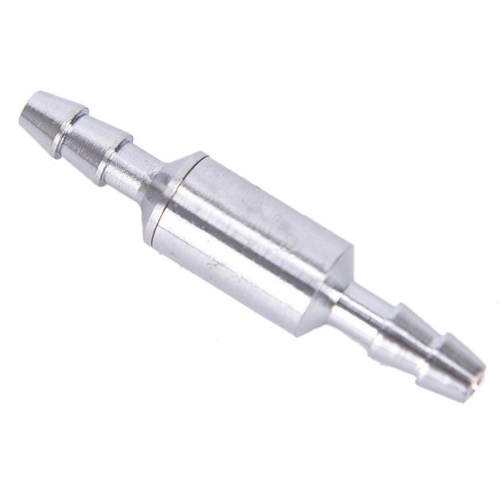 WAAZVXS WWBR 1pc Stainless Steel CO2 Check Valve One-Way for Aquarium CO2 Diffuser Regulator