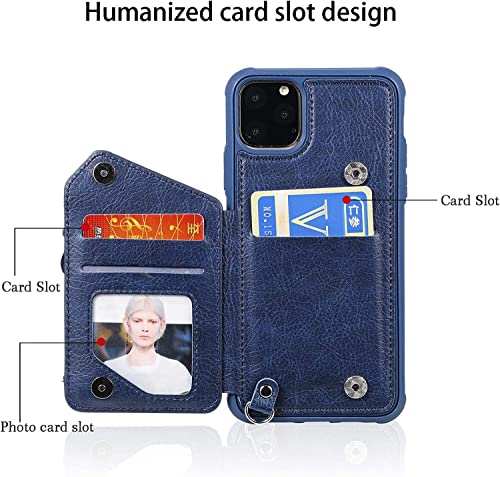 Étui pour iPhone 12 Pro Max en cuir PU souple avec finitions soignées - 3
