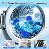 6 Pack Pet Hair Remover for Laundry,Reusable Dog & Cat Hair Remover for Laundry,Effectively Removes Pet Hair, Lint and Dander from Bedding and Clothing, Suitable for Washing Machines, Dryers