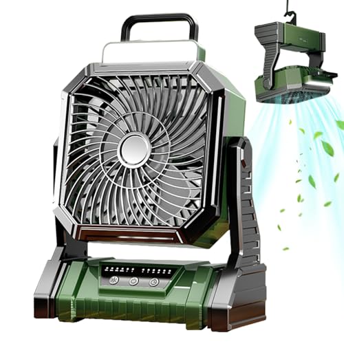 Ventilateur de camping rechargeable lanterne pour tente - 8
