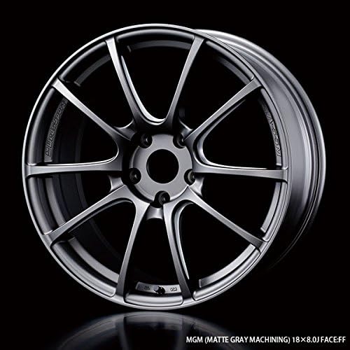 WEDS WedsSport-SA55M Wheel 18x8 Offset +35 (Matte Gray Machining)