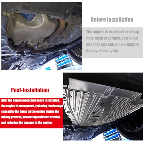 image for Wzrasmiles Engine Splash Guard with mounting Screws Compatible with Ho