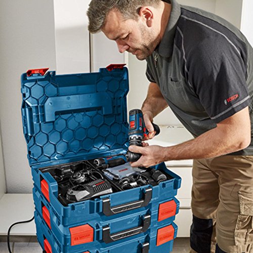 Bosch Koffersystem L-BOX 136 - Material: ABS Plastik, PA6 Kunststoff, Blau, Rot, Ladevolumen: 14,7 L, bis Belastung: 25 kg - Image 5