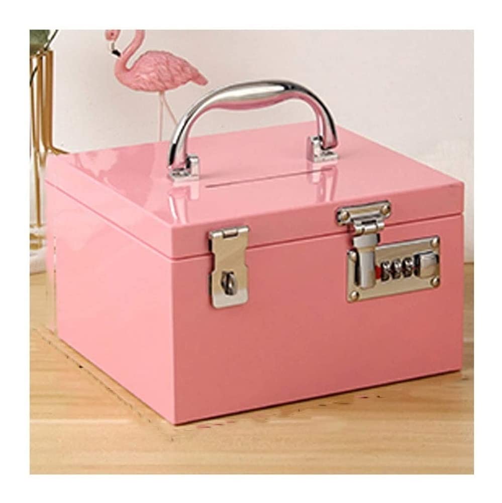 SIFDNRGNFN Practical Gifts Piggy Bank Stainless Steel Creative Children's Household Large-Capacity P