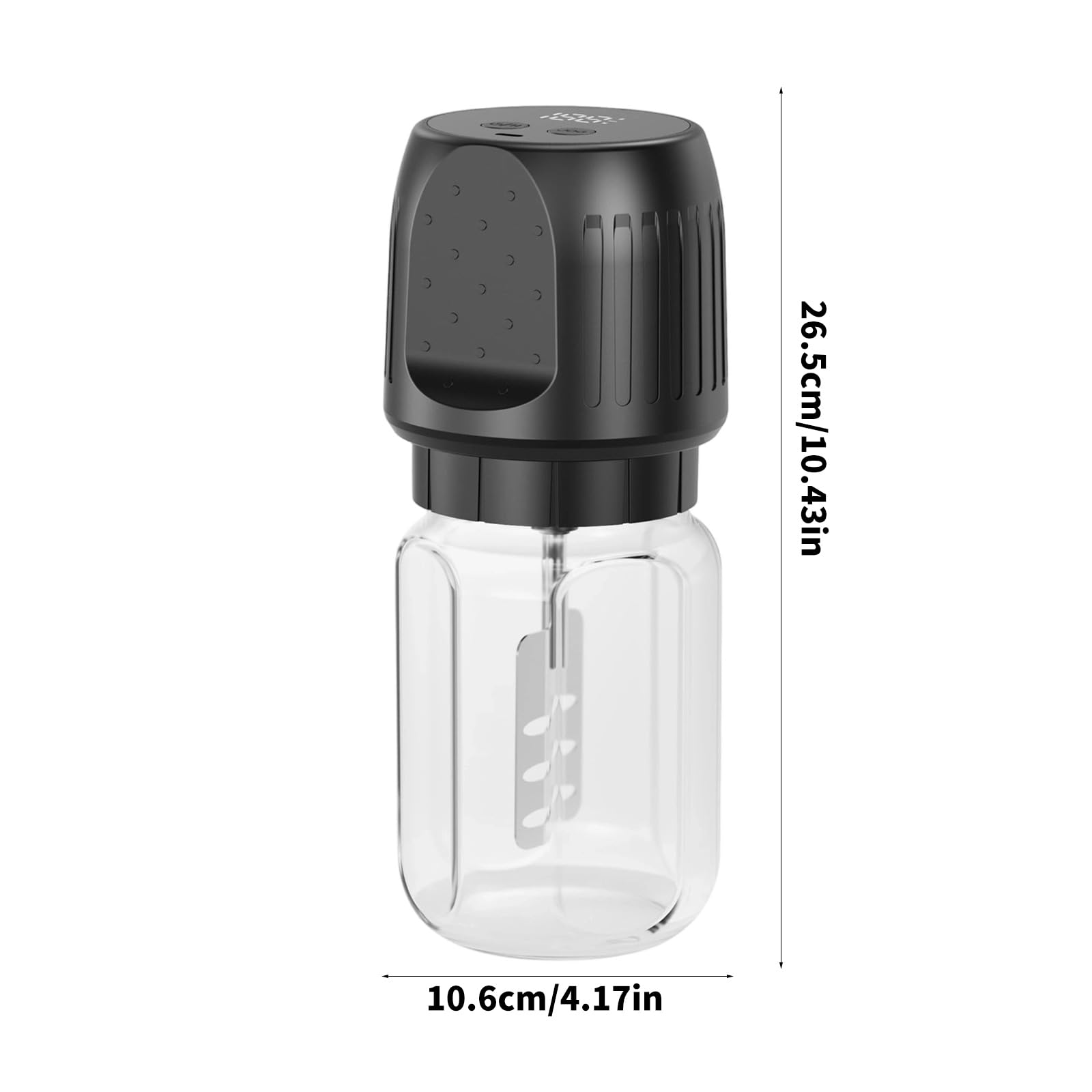 Mélangeur électrique Rechargeable avec baratte à Beurre, White