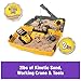 Kinetic Sand, Construction Site Folding Sandbox with 2lbs Play Sand & Toy Truck, Sensory Toys for Kids Ages 3 and up