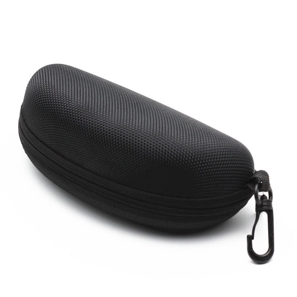 Custodie per Occhiali Scatola for Occhiali Eva Scatola con Cerniera Scatola for Occhiali da Sole Nera