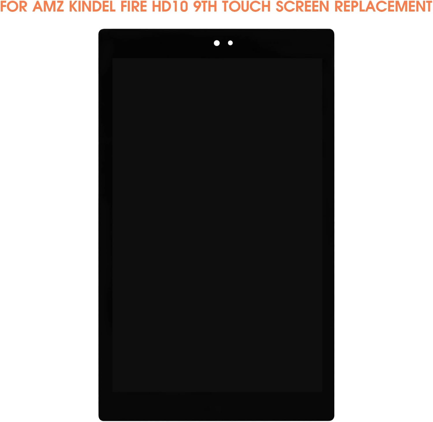for Amazon Fire HD 10 (2019) Screen Replacement - for Amazon Kindle Fire HD10 9TH 2019 LCD Display Digitizer for Amazon Fire HD10 9TH M2V3R5 Touch Screen Glass Full Assembly with Repair Tools