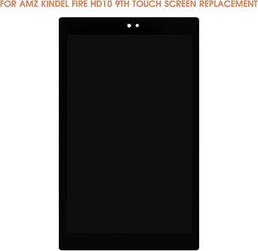 for Amazon Fire HD 10 (2019) Screen Replacement - for Amazon Kindle Fire HD10 9TH 2019 LCD Display Digitizer for Amazon Fire HD10 9TH M2V3R5 Touch Screen Glass Full Assembly with Repair Tools