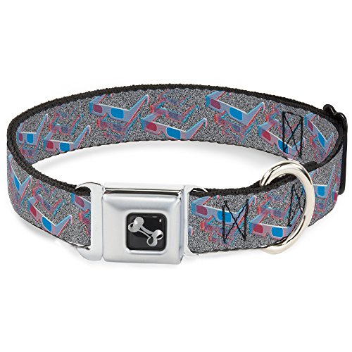 Collier de chien Buckle Down imprimé rétro pour petite taille - 2